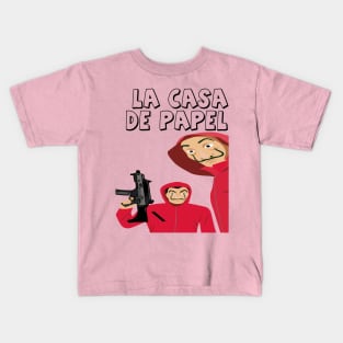 La Casa De Papel Kids T-Shirt